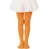 imageGirls Ballet Dance Tights for Toddler Baby Soft Athletic Leggings Infant Elastic Dance Tights for GirlsOrange
