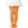 imageGirls Ballet Dance Tights for Toddler Baby Soft Athletic Leggings Infant Elastic Dance Tights for GirlsOrange