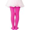 imageGirls Ballet Dance Tights for Toddler Baby Soft Athletic Leggings Infant Elastic Dance Tights for GirlsShocking Pink