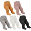 Black White Light Grey Pink Yellow - 5 Pairs