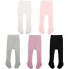 White Black Pink Purple Gray 5 Pack