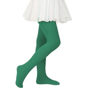 imageGirls Ballet Dance Tights for Toddler Baby Soft Athletic Leggings Infant Elastic Dance Tights for GirlsDark Green