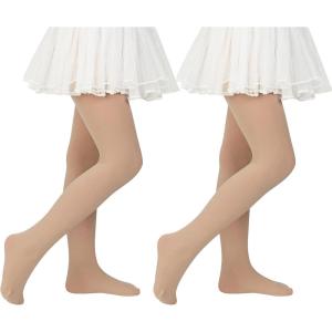 imageGirls Ballet Dance Tights for Toddler Baby Soft Athletic Leggings Infant Elastic Dance Tights for GirlsZ Nudenude