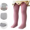 imageAmerican Trends Baby Girls Tights Infant Cable Knit Leggings Toddler OutfitsLight Purple for Baby