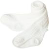 imageAmerican Trends Baby Leggings Stocking Toddler Girl Socks Tights for Baby Girls Kids Winter Knitted Leggings001 Pure White