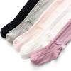 imageAmerican Trends Baby Leggings Stocking Toddler Girl Socks Tights for Baby Girls Kids Winter Knitted Leggings001 Pure White