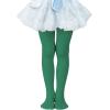imageAmerican Trends Ballet Tights for Girls Nude Tights Kids Dance Stockings Girls Soft School Uniform Tights1 Pack Dark Green