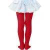 imageAmerican Trends Ballet Tights for Girls Nude Tights Kids Dance Stockings Girls Soft School Uniform Tights2 Pack Red