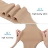 imageAmerican Trends Ballet Tights for Girls Nude Tights Kids Dance Stockings Girls Soft School Uniform Tights3 Pack Nude