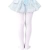 imageAmerican Trends Ballet Tights for Girls Nude Tights Kids Dance Stockings Girls Soft School Uniform Tights3 Pack White