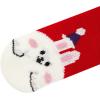 imageAmerican Trends Christmas Slipper Socks Women Fuzzy Socks Gripper Non Slip Womens Warm Cozy Socks AthleticChristmas Bunny