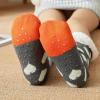 imageAmerican Trends Christmas Slipper Socks Women Fuzzy Socks Gripper Non Slip Womens Warm Cozy Socks AthleticOrange Fox