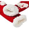 imageAmerican Trends Christmas Slipper Socks Women Fuzzy Socks Gripper Non Slip Womens Warm Cozy Socks AthleticRed Santa Claus