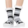 imageAmerican Trends Christmas Slipper Socks Women Fuzzy Socks Gripper Non Slip Womens Warm Cozy Socks AthleticWhite Panda
