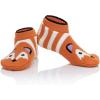 imageAmerican Trends Slipper Socks for Women Non Slip Christmas Socks Comfy Warm Winter Grippy Socks with GrippersOrange Fox