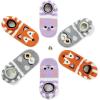 imageAmerican Trends Slipper Socks for Women Non Slip Christmas Socks Comfy Warm Winter Grippy Socks with GrippersOrange Fox