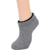 imageAmerican Trends Slipper Socks for Women Non Slip Christmas Socks Comfy Warm Winter Grippy Socks with GrippersPure Grey