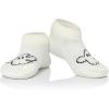 imageAmerican Trends Slipper Socks for Women Non Slip Christmas Socks Comfy Warm Winter Grippy Socks with GrippersWhite Ghost