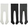 3 Pairs - White Black Grey