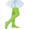 imageAmerican Trends Ballet Tights for Girls Nude Tights Kids Dance Stockings Girls Soft School Uniform Tights1 Pack Bright Green