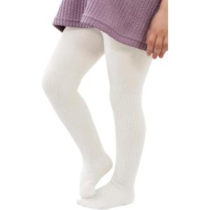 imageAmerican Trends Baby Girls Tights Infant Cable Knit Leggings Toddler Outfits1 Pair  White