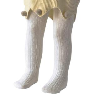 imageAmerican Trends Baby Girls Tights Infant Cable Knit Leggings Toddler OutfitsCream White for Toddler