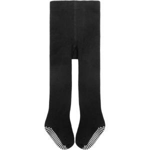 imageAmerican Trends Baby Leggings Stocking Toddler Girl Socks Tights for Baby Girls Kids Winter Knitted LeggingsBlack With Grips