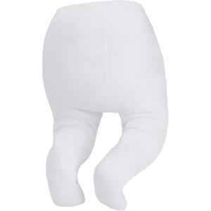 imageAmerican Trends Baby Leggings Stocking Toddler Girl Socks Tights for Baby Girls Kids Winter Knitted LeggingsWhite With Grips