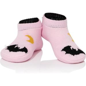 imageAmerican Trends Slipper Socks for Women Non Slip Christmas Socks Comfy Warm Winter Grippy Socks with GrippersLight Purple Bat