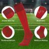 imageAmerican Trends Baseball Socks and Belt Combo Set for Youth Adult 3 Football Baseball Socks with Baseball BeltRed