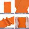 imageAmerican Trends Women Softball Socks Knee High Tube Socks Long Baseball Soccer Socks for Youth Girls1 Pack Orange