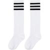 imageAmerican Trends Women Softball Socks Knee High Tube Socks Long Baseball Soccer Socks for Youth Girls1 Pack White Black