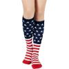 imageKnee High Socks Athletic Women Tube for Teen Girl Cosplay 1 Pack One Size1 Pack American Flag