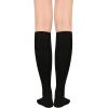 imageKnee High Socks Athletic Women Tube for Teen Girl Cosplay 1 Pack One Size1 Pack Black