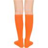 imageKnee High Socks Athletic Women Tube for Teen Girl Cosplay 1 Pack One Size1 Pack Orange