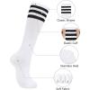 imageKnee High Socks Athletic Women Tube for Teen Girl Cosplay 1 Pack One Size1 Pack White Black