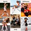 imageKnee High Socks Athletic Women Tube for Teen Girl Cosplay 1 Pack One Size1 Pack White Green