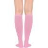 imageKnee High Socks Athletic Women Tube for Teen Girl Cosplay 1 Pack One SizePink