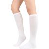 imageKnee High Socks Athletic Women Tube for Teen Girl Cosplay 1 Pack One SizeWhite