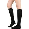 imageKnee High Socks Athletic Women Tube for Teen Girl Cosplay 1 Pack One Size1 Pack Black