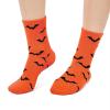 imageAmerican Trends Pilates Socks with Grips for Women Yoga Socks Barre Socks Non Slip Socks1 Pairhalloween Bat