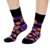 imageAmerican Trends Pilates Socks with Grips for Women Yoga Socks Barre Socks Non Slip Socks1 Pairhalloween Pumpkin