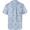 imageHawaiian Shirt for Men Button Down Short Sleeve Casual Beach Shirt Summer Wear Stylish Tropical Print Shirts2 Palm Leaf Blue