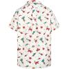 imageHawaiian Shirt for Men Button Down Short Sleeve Casual Beach Shirt Summer Wear Stylish Tropical Print Shirts3 Cinco De Mayo