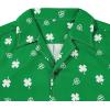 imageHawaiian Shirt for Men Button Down Short Sleeve Casual Beach Shirt Summer Wear Stylish Tropical Print Shirts3 Irish Flag