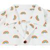 imageHawaiian Shirt for Men Button Down Short Sleeve Casual Beach Shirt Summer Wear Stylish Tropical Print Shirts3 Rainbow