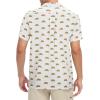 imageHawaiian Shirt for Men Button Down Short Sleeve Casual Beach Shirt Summer Wear Stylish Tropical Print Shirts3 Rainbow