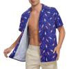 imageHawaiian Shirt for Men Button Down Short Sleeve Casual Beach Shirt Summer Wear Stylish Tropical Print Shirts4 Firework Tube