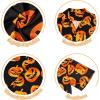 imageHawaiian Shirt for Men Button Down Short Sleeve Casual Beach Shirt Summer Wear Stylish Tropical Print Shirts5 Pumpkin Black