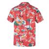 imageHawaiian Shirt for Men Button Down Short Sleeve Casual Beach Shirt Summer Wear Stylish Tropical Print Shirts6 Christmas Red